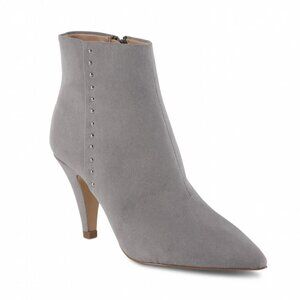 Attention Women's Kaia, 3" Stiletto heel, Ankle Bootie - Ice Gray